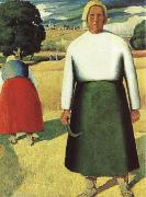 Kasimir Malevich Reapers oil painting on canvas